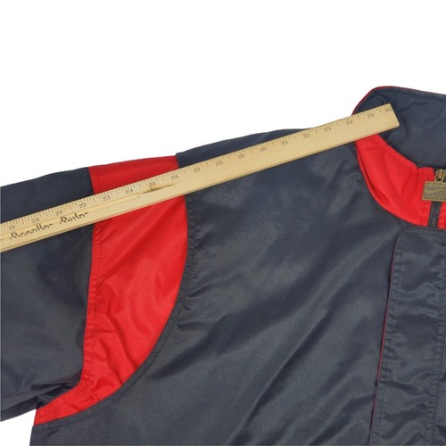Chaqueta De Colección Nike Team Sports Ohio State Buckeyes Hinchada Cremallera Completa XL Roja Negra - Imagen 6 de 9