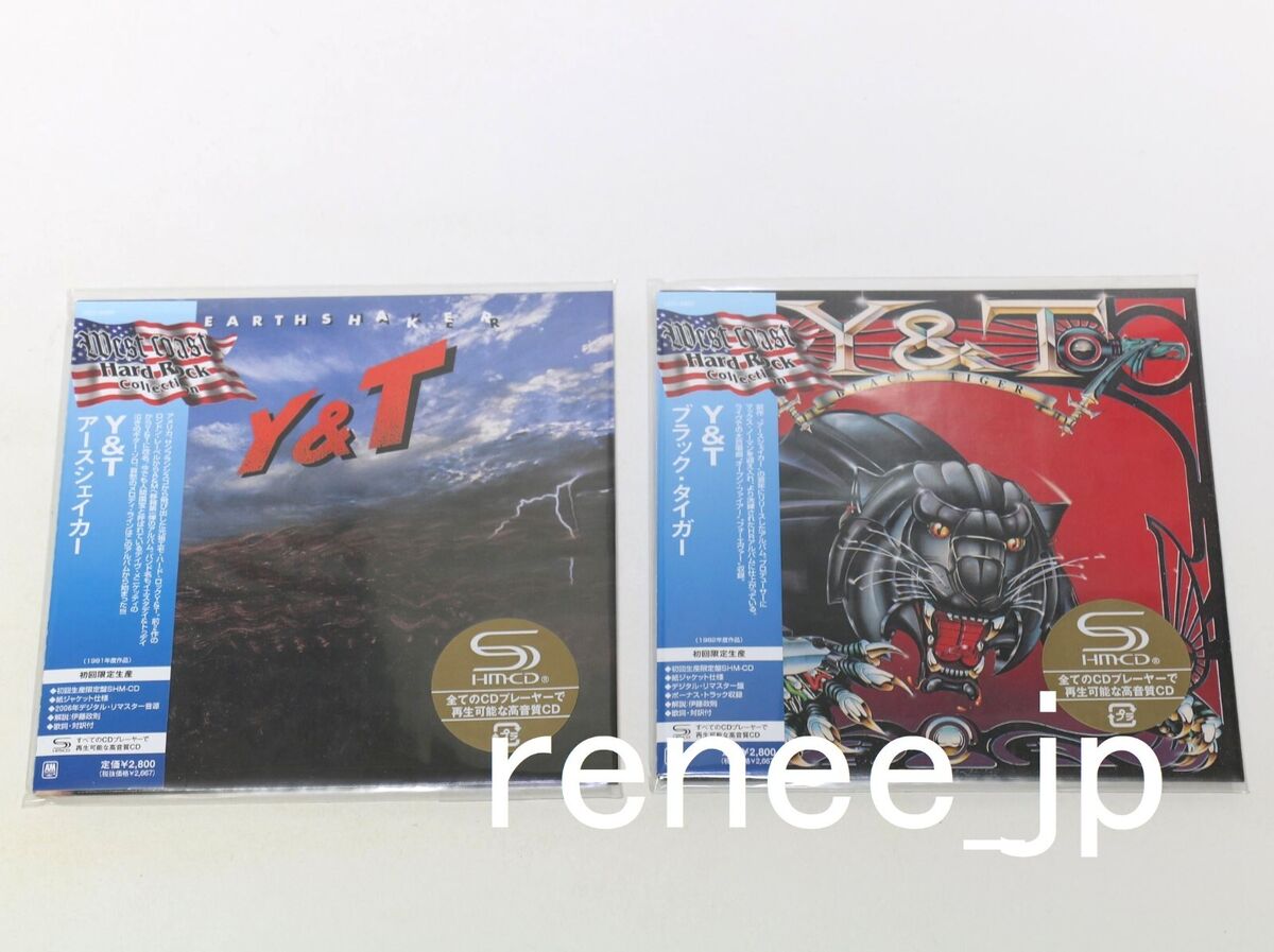 Y&T (Yesterday & Today) / JAPAN Mini LP SHM-CD x 8 titles + Y&T (Yesterday & Today) / JAPAN Mini LP SHM-CD x 8 titles +