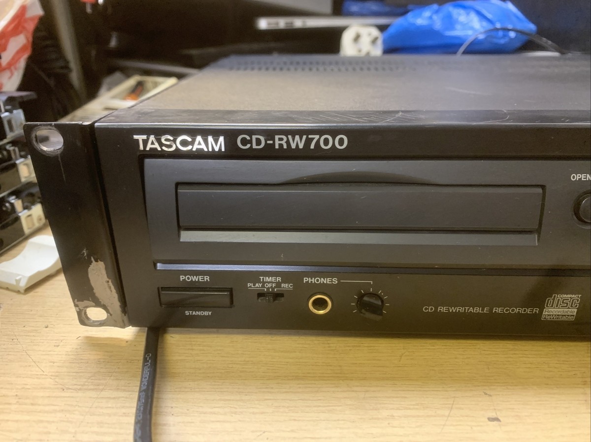 TASCAM　CD-RW700 Tascam CD-RW700 Professional CD Rewritable Recorder | eBay