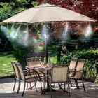 7.5m - Garden Sprinkler Nozzles MISTING COOLING SYSTEM Micro Drip Irrigation__UK