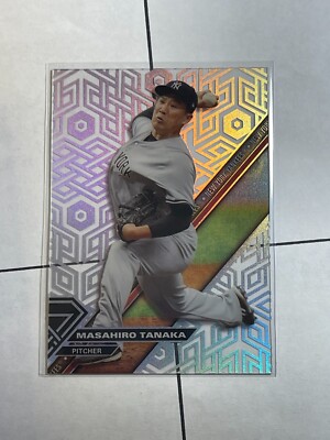 Masahiro Tanaka 2017 Topps High Tek Pattern 2B Variation New York Yankees