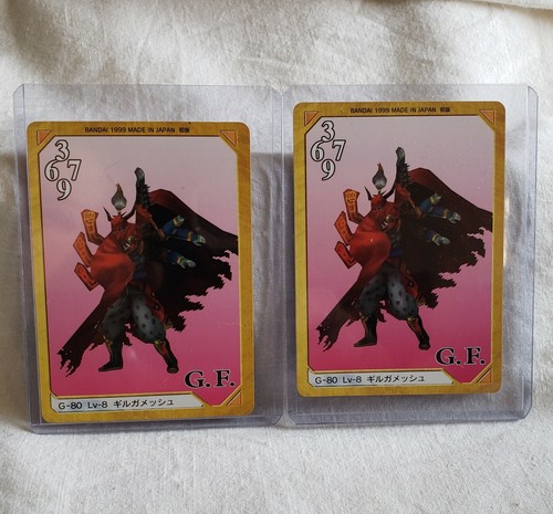Triple Triad G-80 Lv-8 Gilgamesh Karte Final Fantasy FF8 FFVIII ONE of TWO - Bild 3 von 4