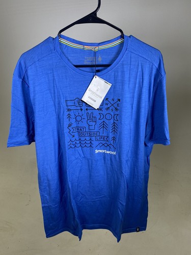 Smartwool Sport 150 Short Sleeve Men's Graphic T Sizes - S, M, L, XL, XXL - NEW - Picture 4 of 21