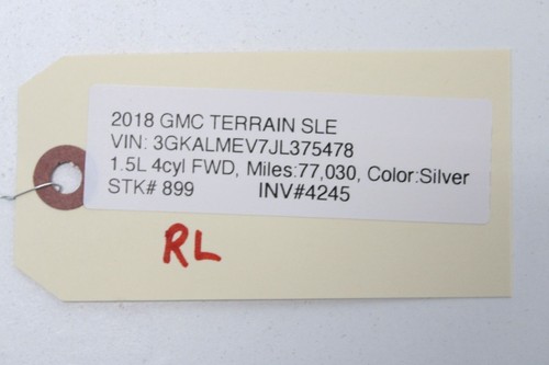 2018-2024 GMC TERRAIN REAR LEFT DRIVER SIDE LOWER & UPPER DOOR HINGE SET OEM - Bild 5 von 6