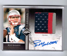 2011  Panini Limited Ryan Mallett Rookie Patch Auto RC #'ed 15/25 Jersey #