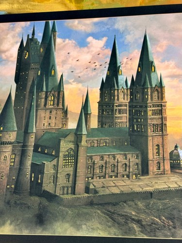 Impresión artística Harry Potter Hogwarts Sunset Edition de Pablo Olivera de cuello de botella - Imagen 9 de 9