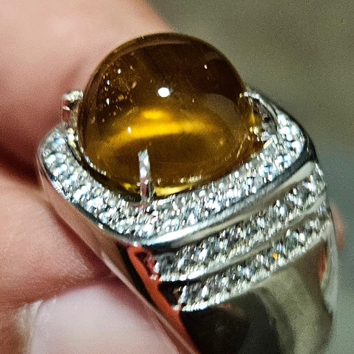 HELIDOR CAT'S EYE RING - Picture 2 of 4