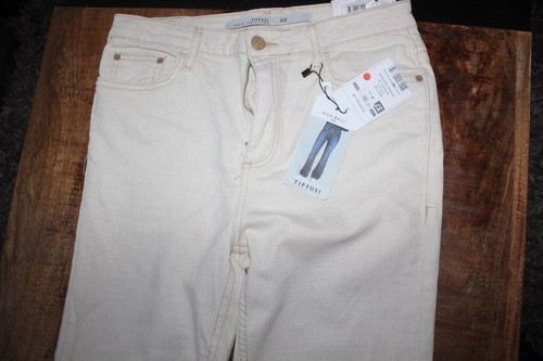 Neu: TIFFOSI Jeans Zoe Beige Bootcut Flare High Waist W30 -38 DE - Bild 3 von 7