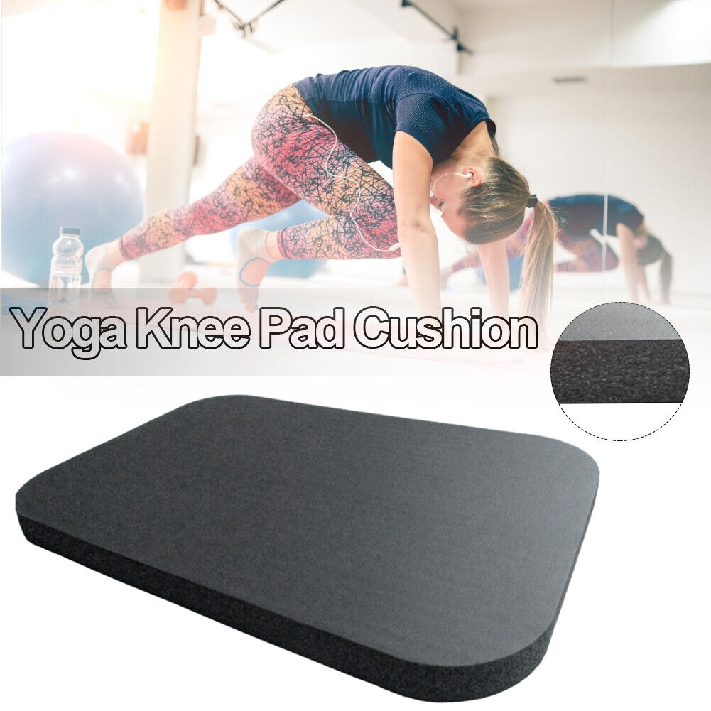 Workout-Yogamatte, extra dicke Schwamm-Yogamatte, rutschfest, barfuß, für Heim