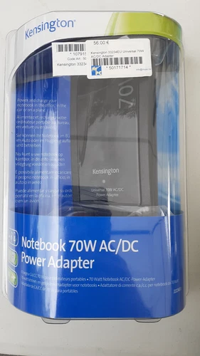 Chargeur universel Kensington 70w notebook