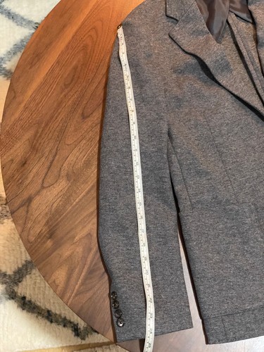 J Crew Mens Grey Sport Coat Blazer Size S - Picture 5 of 7