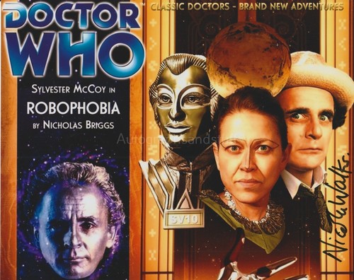 Autógrafo fotográfico firmado a mano de Nicola Walker 8x10, Dr. Who ojos oscuros, imperdonable (C) - Imagen 1 de 2