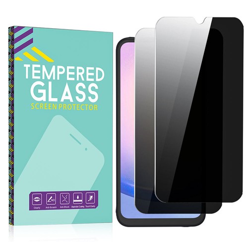 Privacy Anti-Spy Tempered Glass Protector For Samsung Galaxy A15 5G A14 A23 A35 - Picture 14 of 25