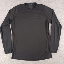 Patagonia Shirt Womens Extra Large Black Base Layer Performance Long Sleeve Hike