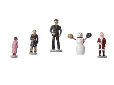LIONEL 1830010 O GAUGE POLAR EXPRESS SNOWMAN & CHILDREN FIGURES - 5 PACK - BRAND