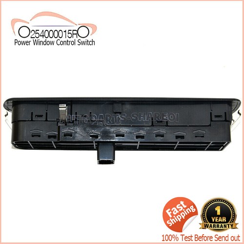 254000015R Electric Power Window Control Switch For Renault Megane Laguna 08-16 - Picture 6 of 6