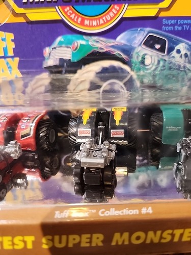 1990 Micro Machines Tuff Trax Collection Tractor Set #4 Galoob 7414 New Sealed - Picture 3 of 12