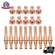20x Plasma Torch Electrode Nozzle 40A For TD SL60 SL100 PK20 9-8215 9-8208