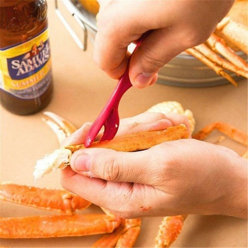 12Pcs Seafood Tools Crab Crackers Nut Cracker Forks Set Opener Shellfish Lobster - Bild 4 von 11
