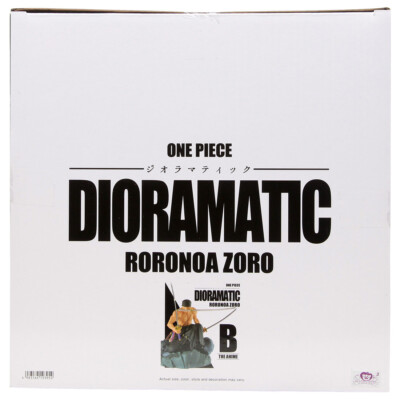 DIORAMATIC RORONOA ZORO フィギュア Banpresto One Piece Dioramatic Roronoa Zoro The Anime Figure