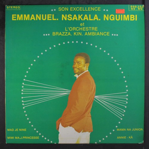 EMMANUEL NSAKALA NGUIMBI: son excellence Not On Label 12" LP 33 RPM - Picture 1 of 2