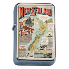 New Zealand Em1 Flip Top Oil Lighter Windproof