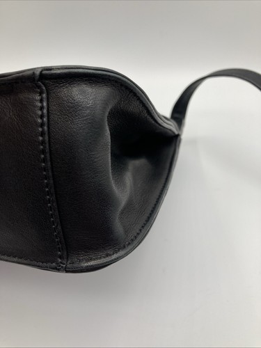 ESTE LAUDER Schultertasche schwarz weiches Leder - Bild 7 von 13