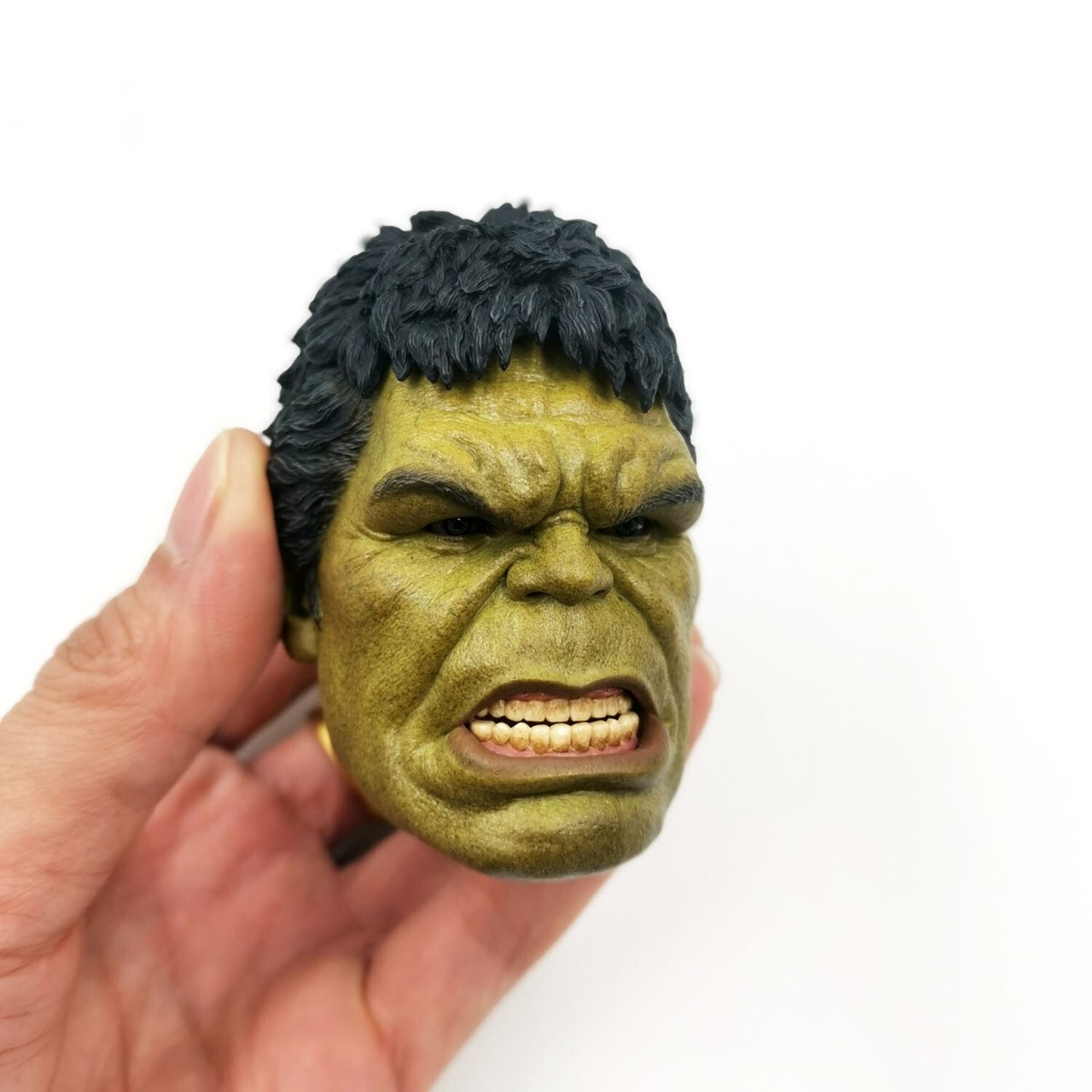 再値下げします。HULK 1/6スケールフィギュア　未使用 Head Sculpt Figure 1/6 Hot Toys Hulk 2.0 MMS286 Avengers Age