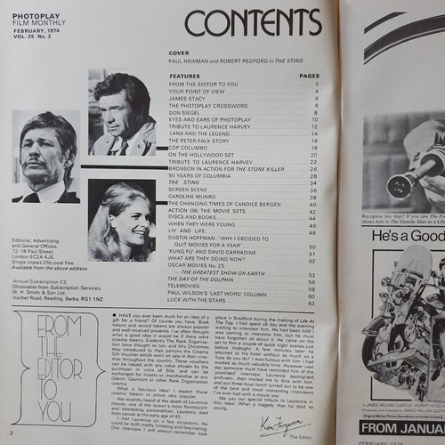Photoplay Film Monthly - Issue from 1973 & 1974 - Your Choice - Picture 57 of 99