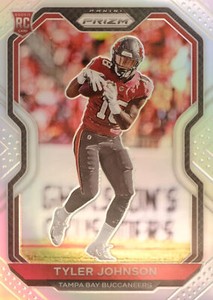 2020 Panini Prizm Football Rookies #321: Tyler Johnson Silver