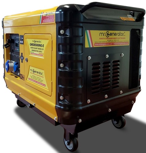 STROMAGGREGAT STROMERZEUGER 8kVA DIESEL SUPER LEISE + SATS EURO5 - Bild 2 von 9