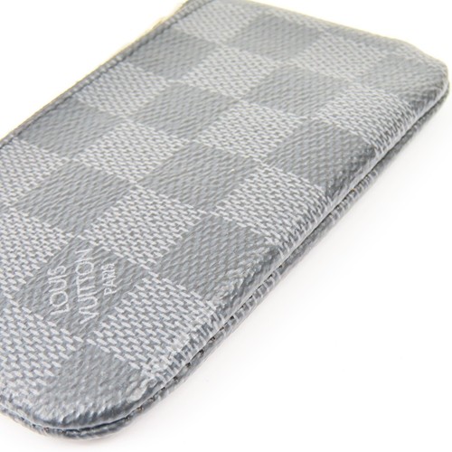 Bolsa Llavero Damier Cuero Grafito Bolsillo Bolsillo Bolsillo Negro N60155 79200 - Imagen 7 de 13