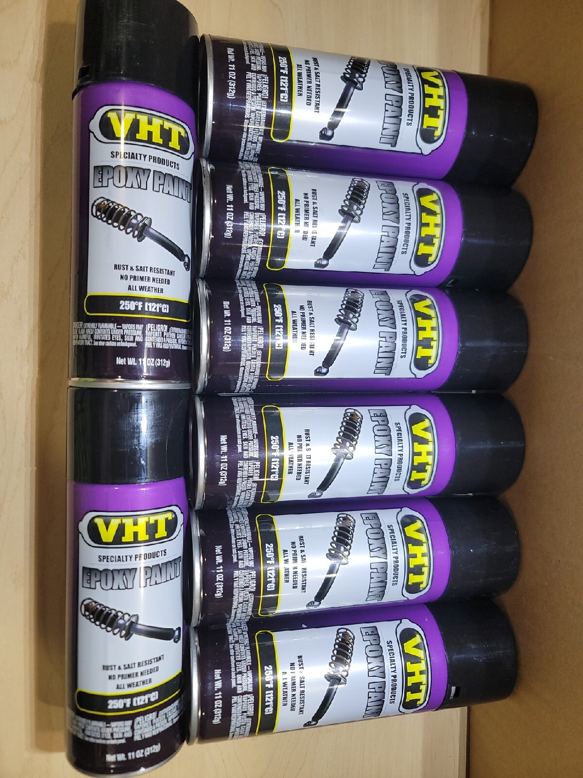 8pk VHT Black gloss epoxy paint, 250° chassis, suspension, race car, No Primer 10155006505 eBay