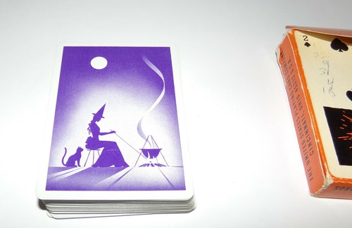 Vintage Gypsy Witch Fortune Telling Playing Cards - Foto 6 di 8