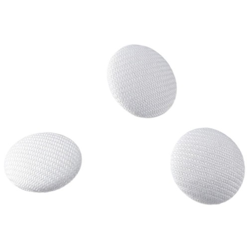 70Pcs 12.5mm Plastic Shank Tuxedo Button Fabric Covered Wedding Dress Buttons - Picture 9 of 9