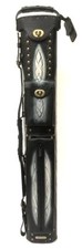 New Instroke Saddle 2x4 Black Leather Case Model  ISF24-E - FREE US SHIPPING 
