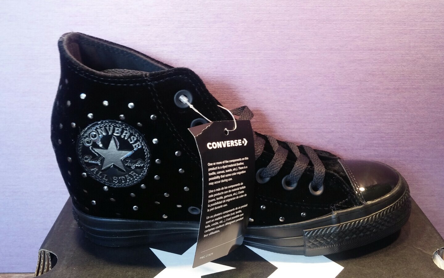 converse wedge size 7