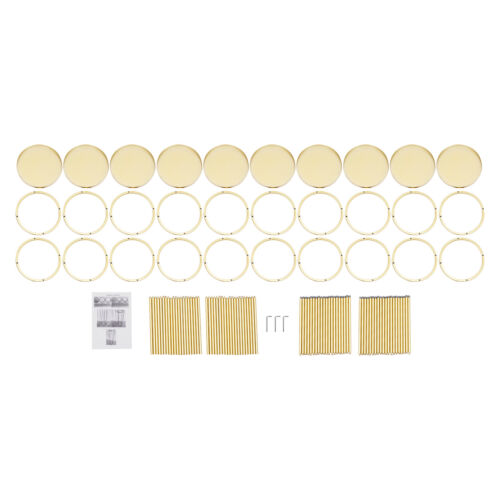 Centros de mesa de boda con columna de metal dorado de 23,6 pulgadas para mesas decoración de bodas - Imagen 4 de 20