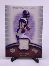 Sidney Rice 2007 NFL Sweet Spot Swatch JERSEY PATCH #SS-SR Minnesota Vikings