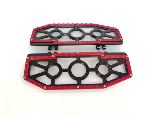 MX Style Driver Rider Footboard Floorboards For Harley Touring Road Tri Glide - Bild 3 von 8