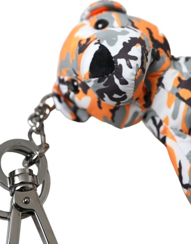 DOLCE & GABBANA Keyring Multicolor Camouflage Animal Silhouette Keychain 410usd - Picture 6 of 7