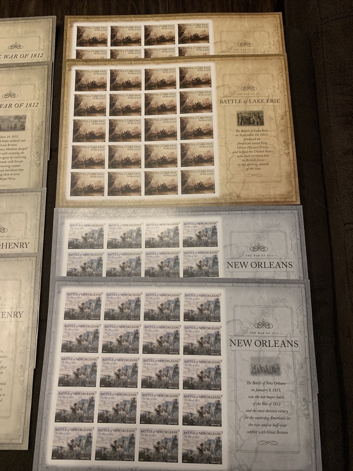 USPS Postage Stamps Lot of 20 Sheets 340Stamps Total. All forever