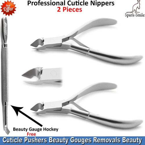 Cuticle Pusher Cuticle Removal Nail Cleaner Gouge Spoon Pedicure Cuticle Tool - Picture 9 of 28