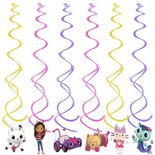 Gabby Dollhouse Theme Kids Birthday Party Supplies Decor Tablecloth Plate Cup - Picture 15 of 32