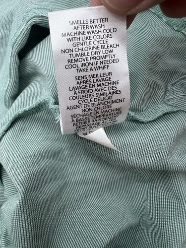 Travis Mathew Shirt Mens XL Green Short Sleeve Golf Polo Embroidery Rain Bird - Picture 12 of 12