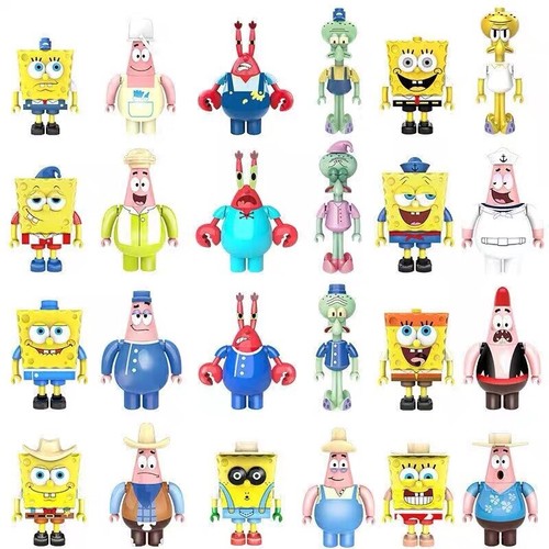 Nickelodeon 20 Years Anniversary Series SpongeBob SquarePants lot of 5 Blind box - Picture 10 of 13