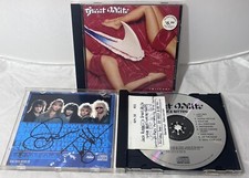 Great White CD’s Once Bitten And Twice Shy Lot Signed With Ticket Stub