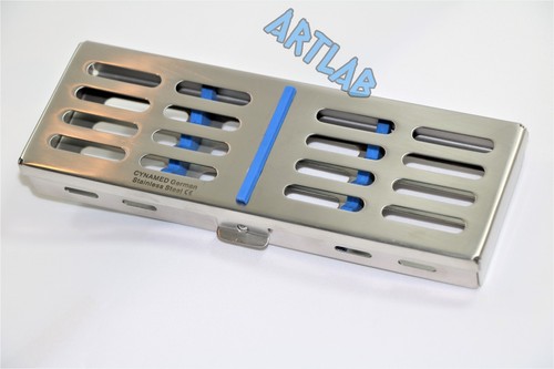 PREMIUM DEUTSCHER AUTOKLAV STERILISATION KASSETTE BOX RACK TRAY 5,7,10 SLOT DENTAL - Bild 15 von 71