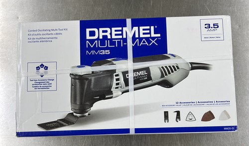 Dremel MM35-01 3.5A Oscillating DIY Tool Kit - Gray - Picture 2 of 7