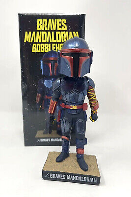 Mandalorian Atlanta Braves 2023 Star Wars Bobblehead SGA | eBay